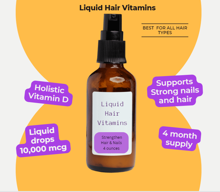 All Natural Hair Vitamins